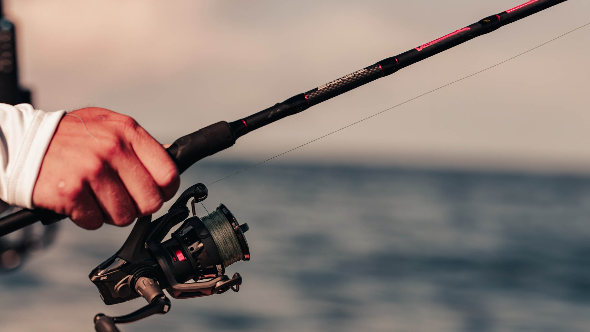 Fishing rods at Vance Outdoors Marine