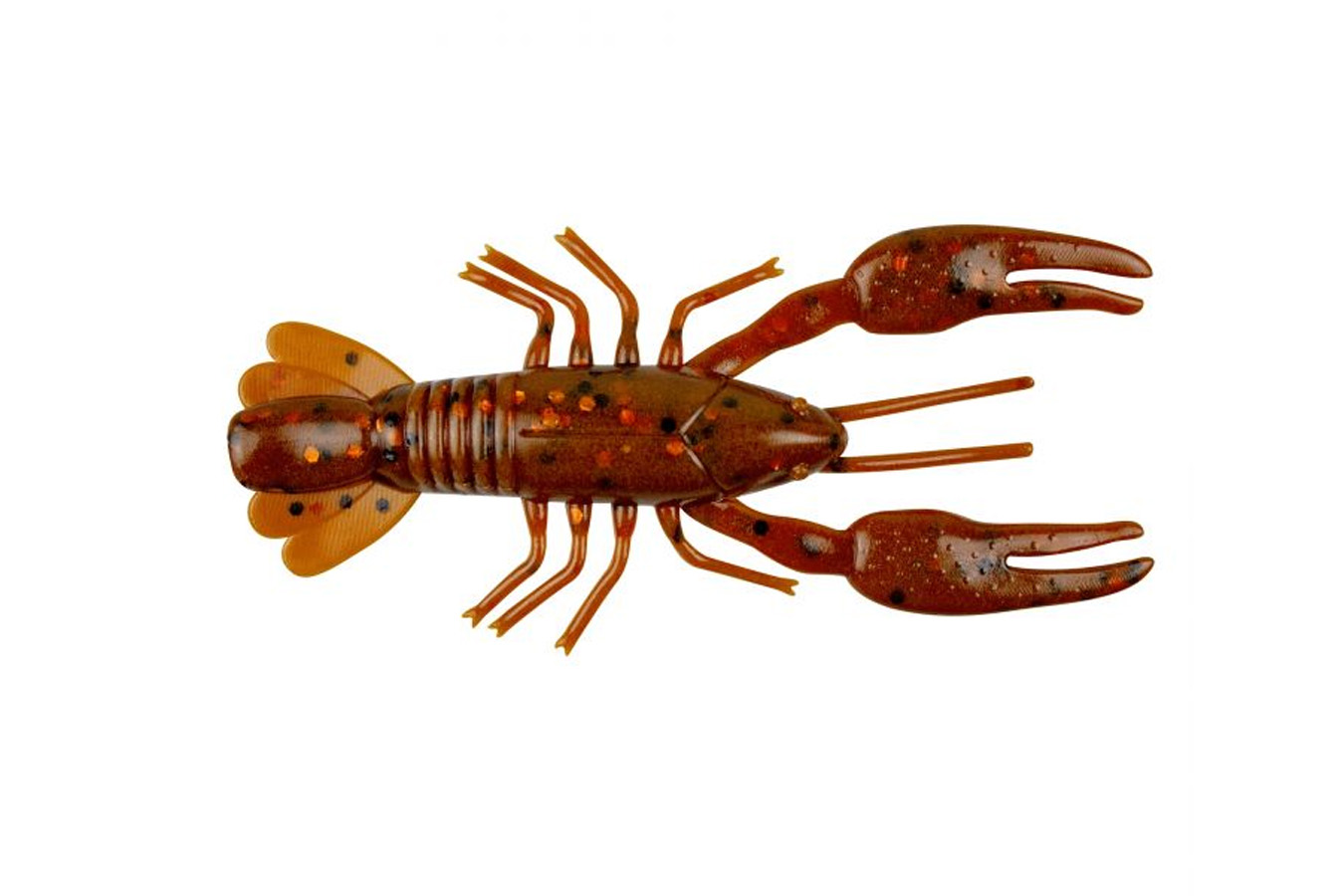 Yum Ned Craw (Brown Orange Flake)