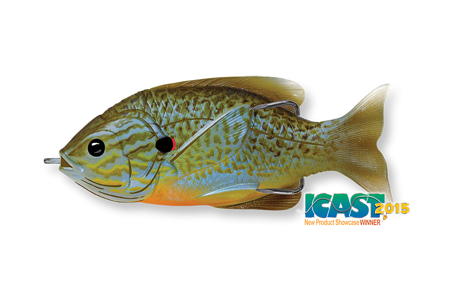 Live Target Hollow Body Sunfish 5/8oz (Natural/Blue Pumpkinseed)