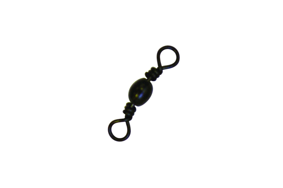 Eagle Claw Black Barrel Swivel
