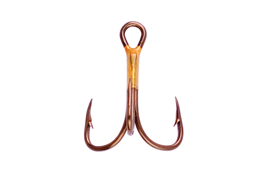 Eagle Claw Bronze Trebel Hook #14