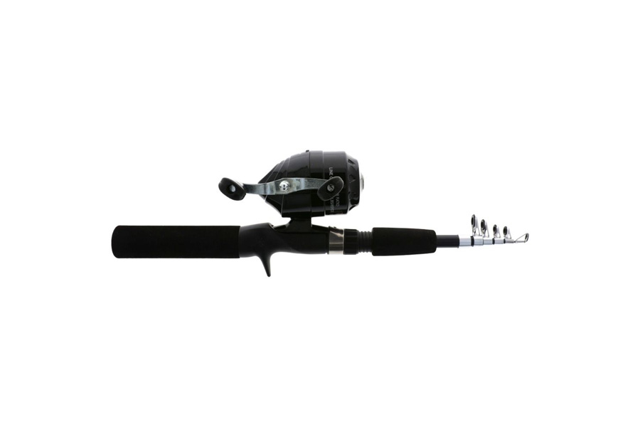 Eagle Claw Telescopic Spincast Pack-It Combo Black
