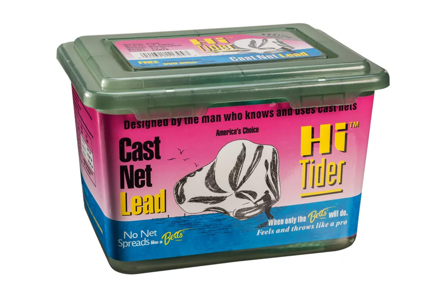 Betts Hi Tider Cast Net Lead 6ft