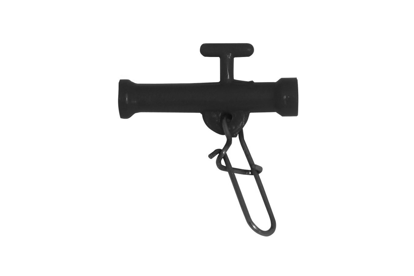 P Line Sliding Swivel with Duolock Snap No. 3, Black