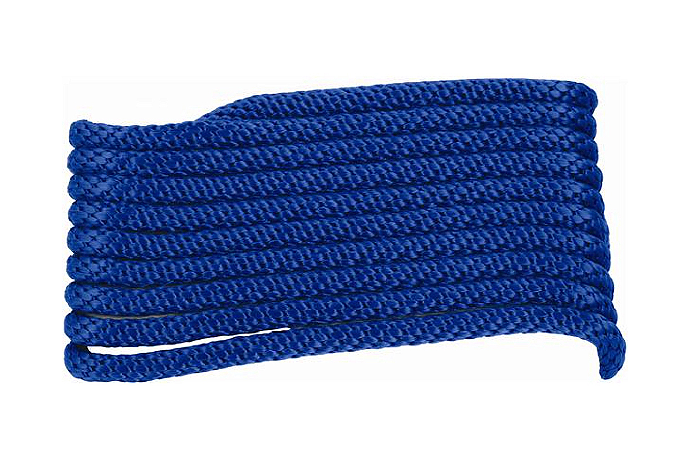 Attwood Solid Braided MFP Dock Line, 3/8 Inch x 15 Foot, Blue