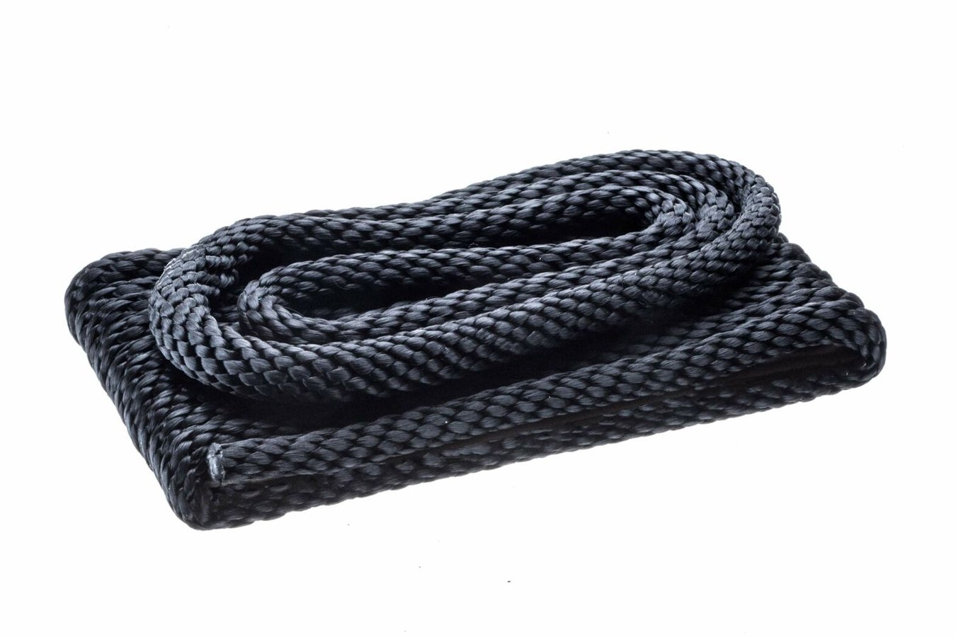 Attwood Solid Braided MFP Dock Line, 3/8 Inch x 15 Foot, Black