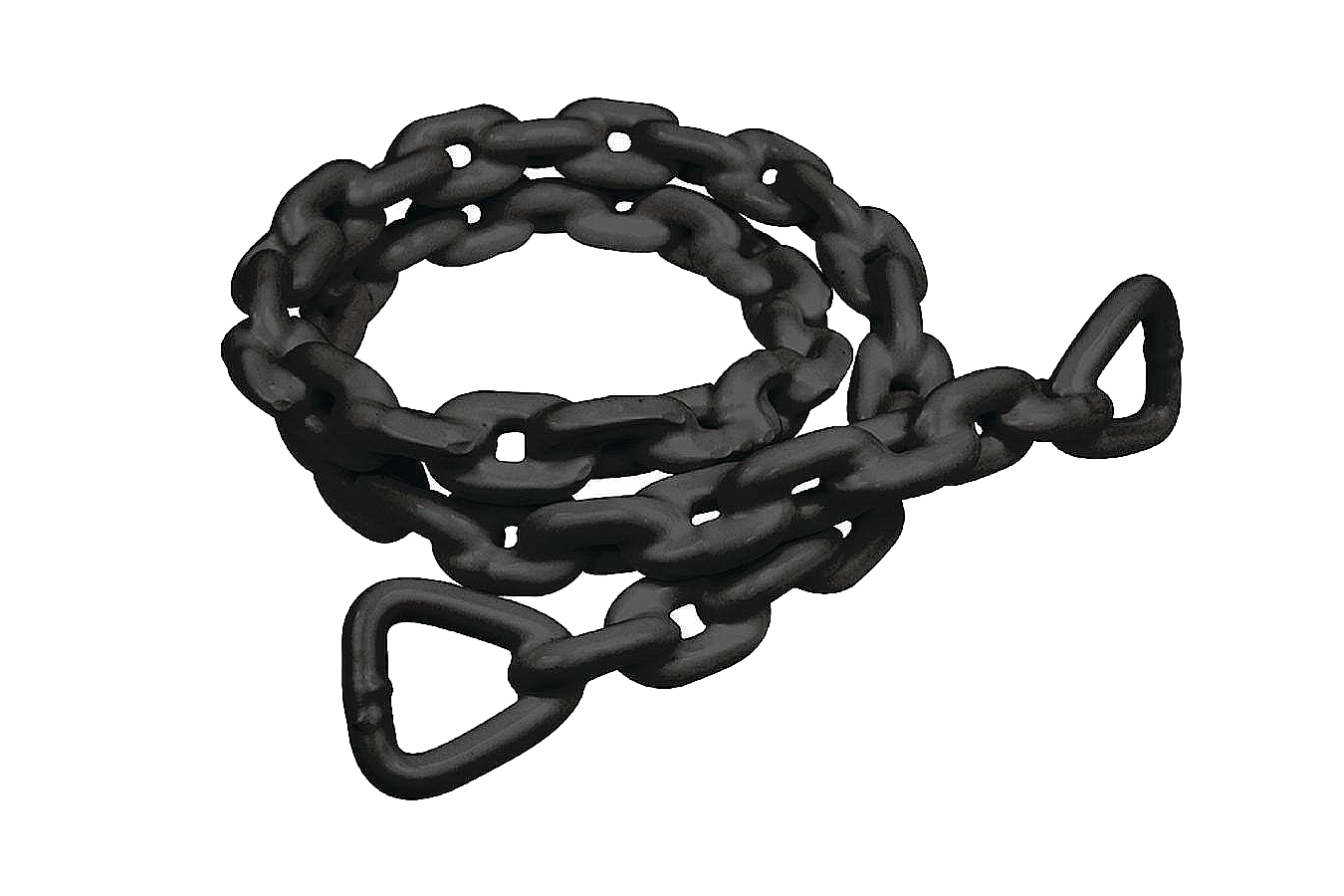 Seachoice Black PVC Coated Galvanized Anchor Lead Chain 1/4 Inch x 4 Foot