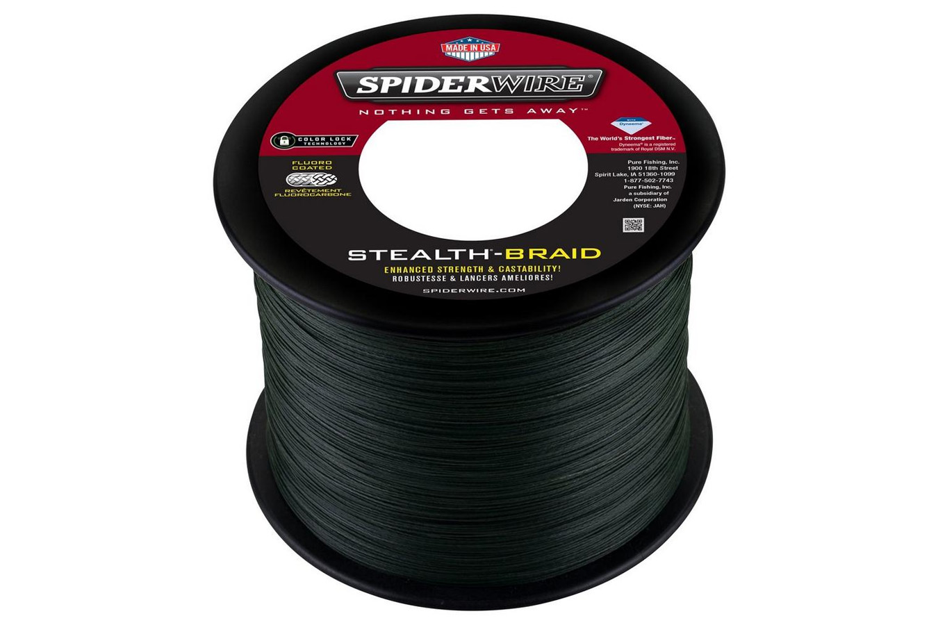 Spiderwire Stealth Fishing Line - Moss Green