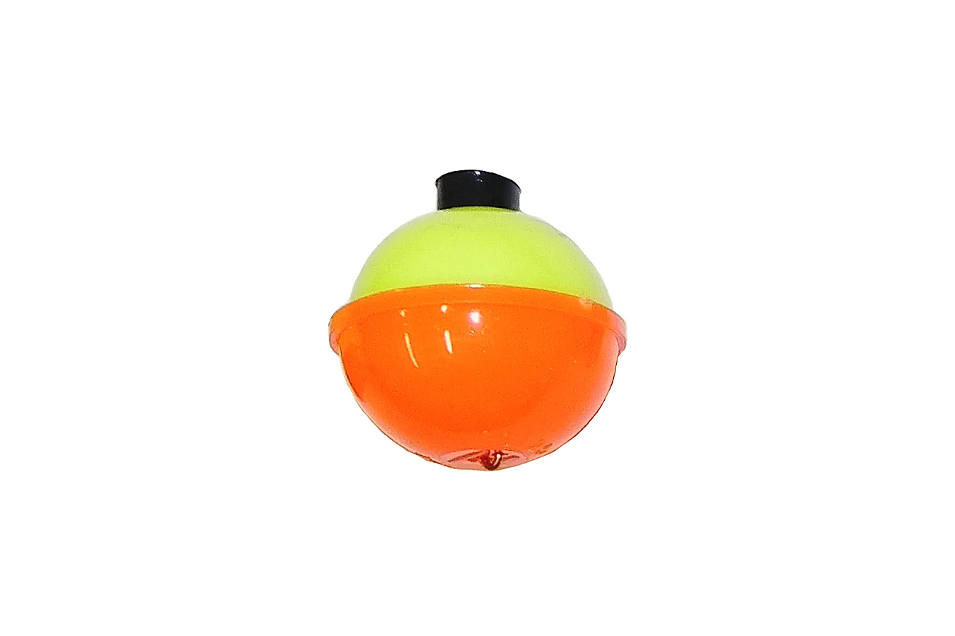 K And E BEST Orange/Yellow Plastic Floats, 1.75 Inch, 12pk