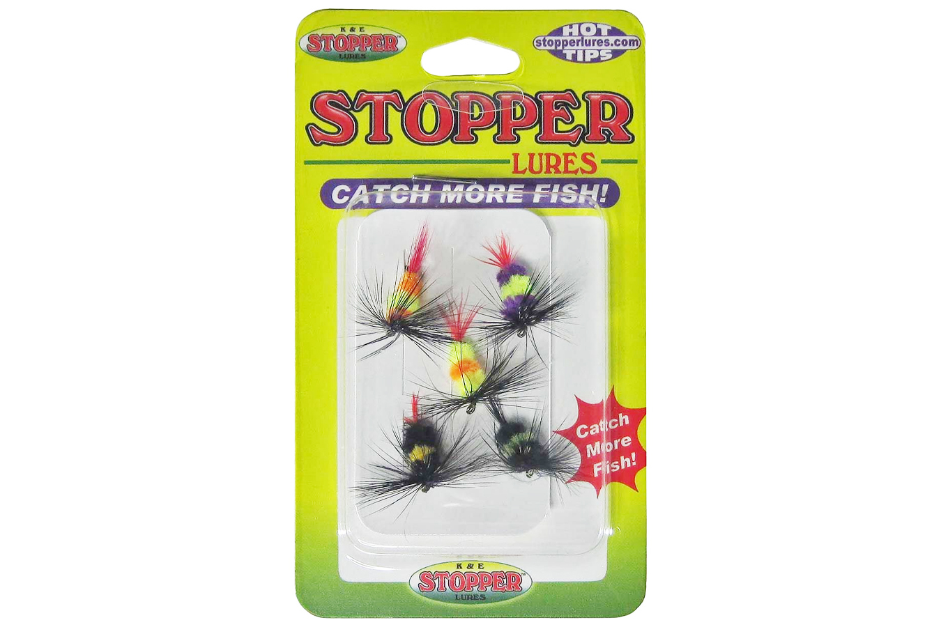 K And E Large Dry Fly Pack, 4pk