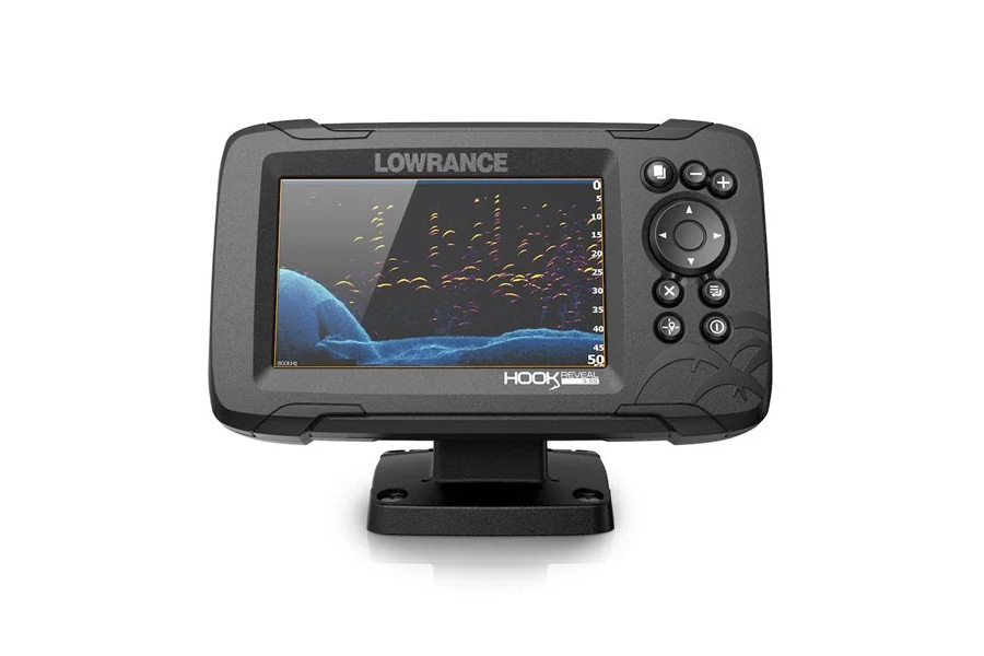 Lowrance HOOK Reveal 5 SplitShot with C-MAP Contour+ Card