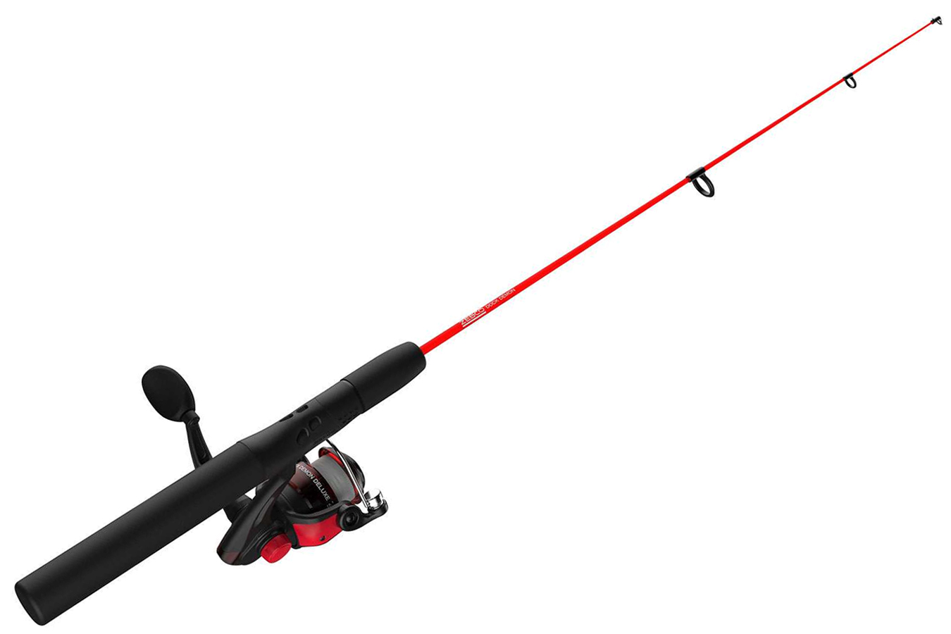Zebco Dock Demon Spinning Combo, 30 Inch, Red