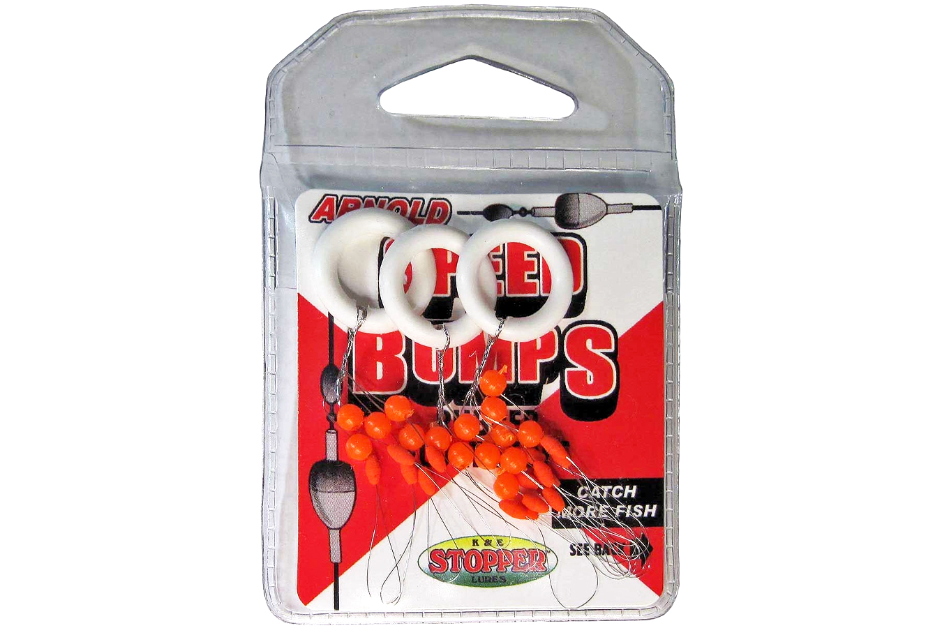 K And E Arnold Speed Bump Bobber Stops, 15pk