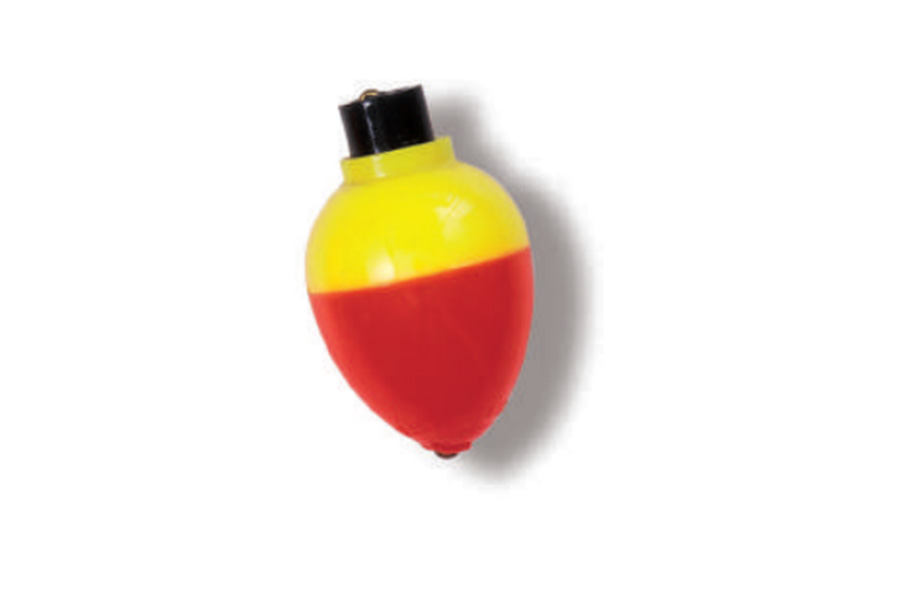 Betts Billy Boy Bobber 3/4 Inch Unweighted Plastic Floats Snap-On - Pear