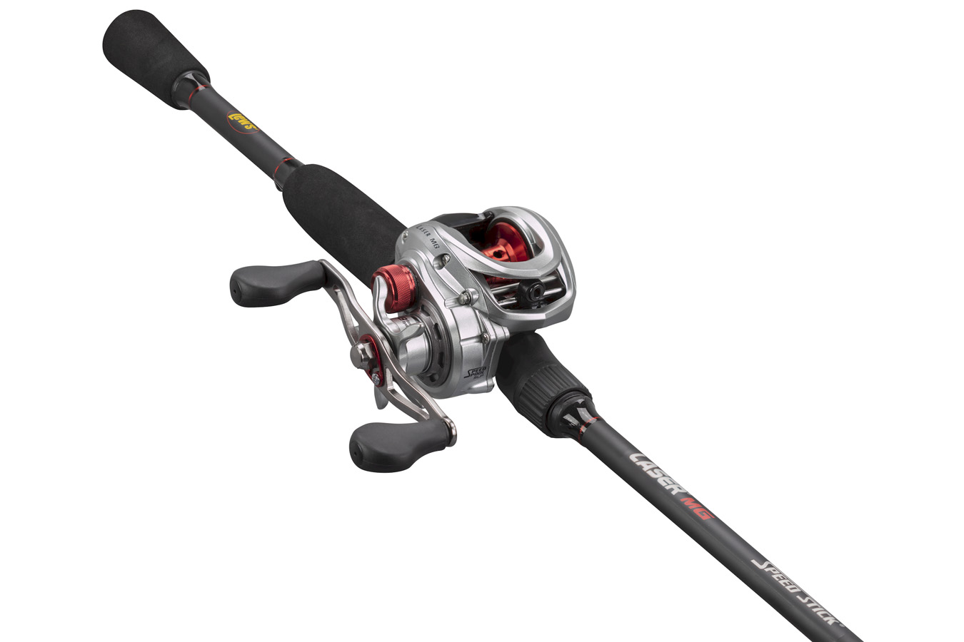 Laser MG 6ft 6in 6.8:1 Baitcast Combo Laser MG 6ft 6in 6.8:1 Baitcast Combo