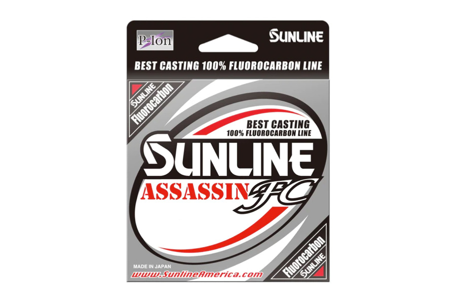 Sunline Assassin FC 25lb 225yd Fishing Line - Clear