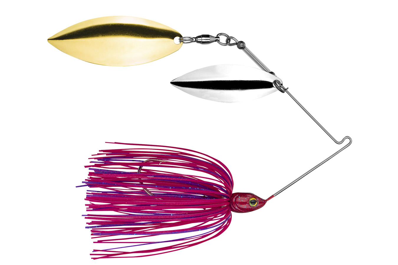 Strike King Tour Grade Compact Spinnerbait 1/2oz Willow/Willow