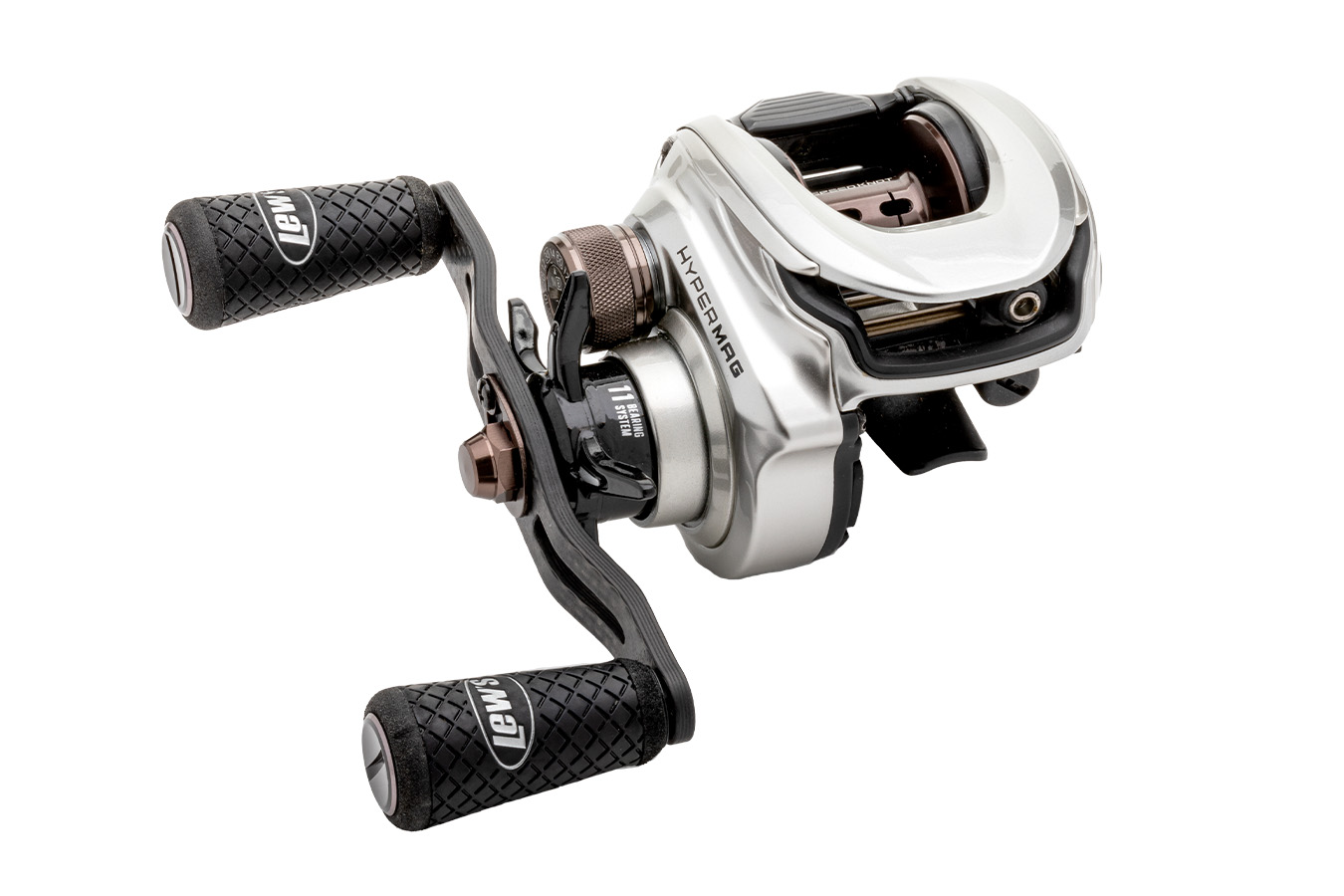 Lew's Team Lew's Hypermag 8.3:1 Left Hand Baitcast Reel