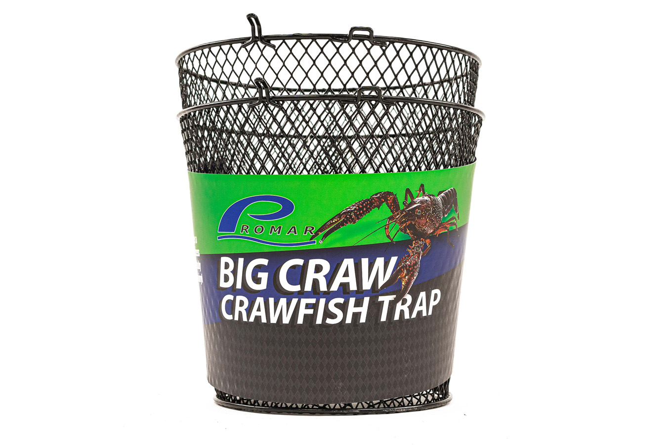 American Maple Minnow and Crawfish Steel Trap 2.5 inch Black