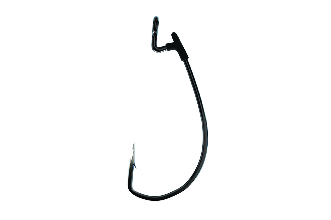 Eagle Claw TK125 Magworm Hook with Molded Bait Keeper, Size 6/0