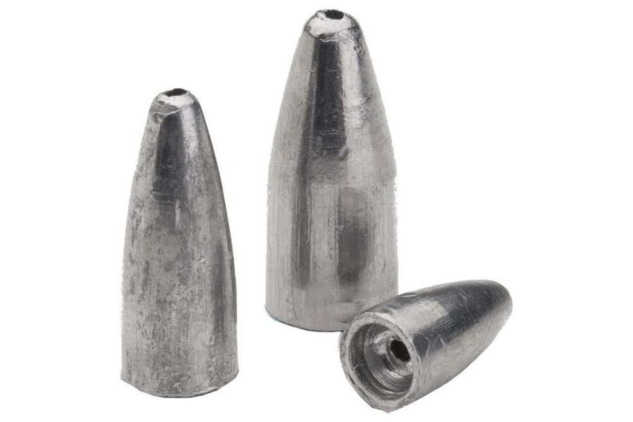 Bullet Weights Slip Sinkers 1/8 oz 100 Pack
