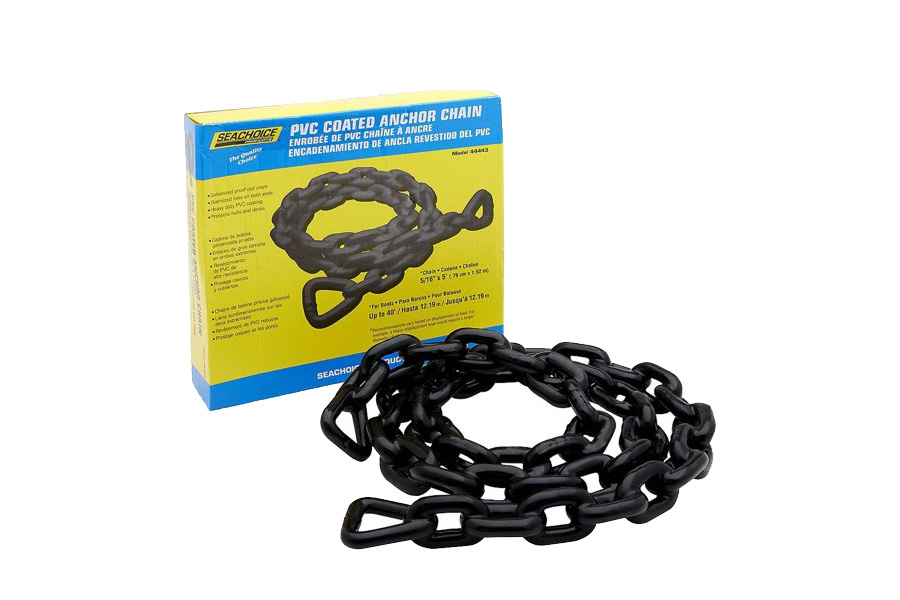 Seachoice Black Anchor Chain 5/16 in x 5 ft