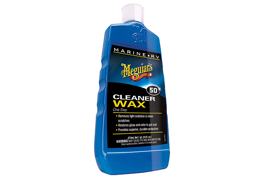 Meguiar S Marine/RV One Step Cleaner Wax 16 oz bottle