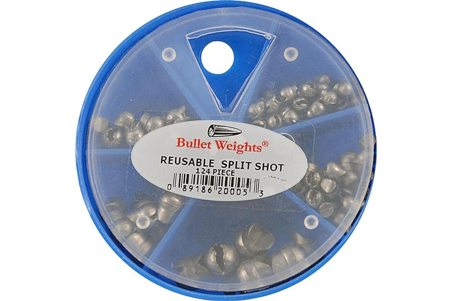 Bullet Weights Reusable Split Shot Skillet Pack