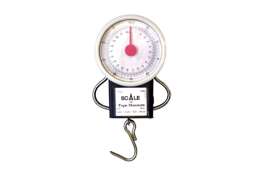 Eagle Claw 50 lb Dial Scale with Tape Measure