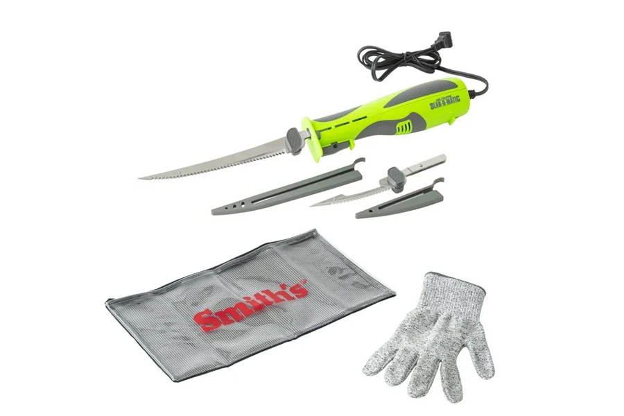Mr Crappie Slab-O-Matic Electric Knife - Green