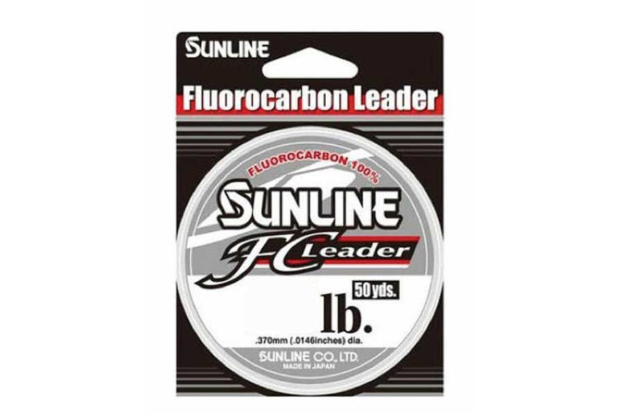 Sunline Fluorocarbon Leader Fishing Line - 10lb 50Yds