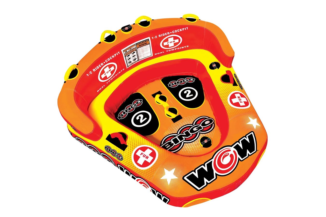 Wow Sports Bingo 1-2 Person Cockpit Towable