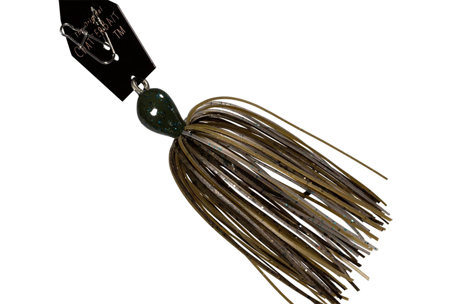 Z Man Fishing Products Big Blade Chatterbait - Green Pumpkin Candy 