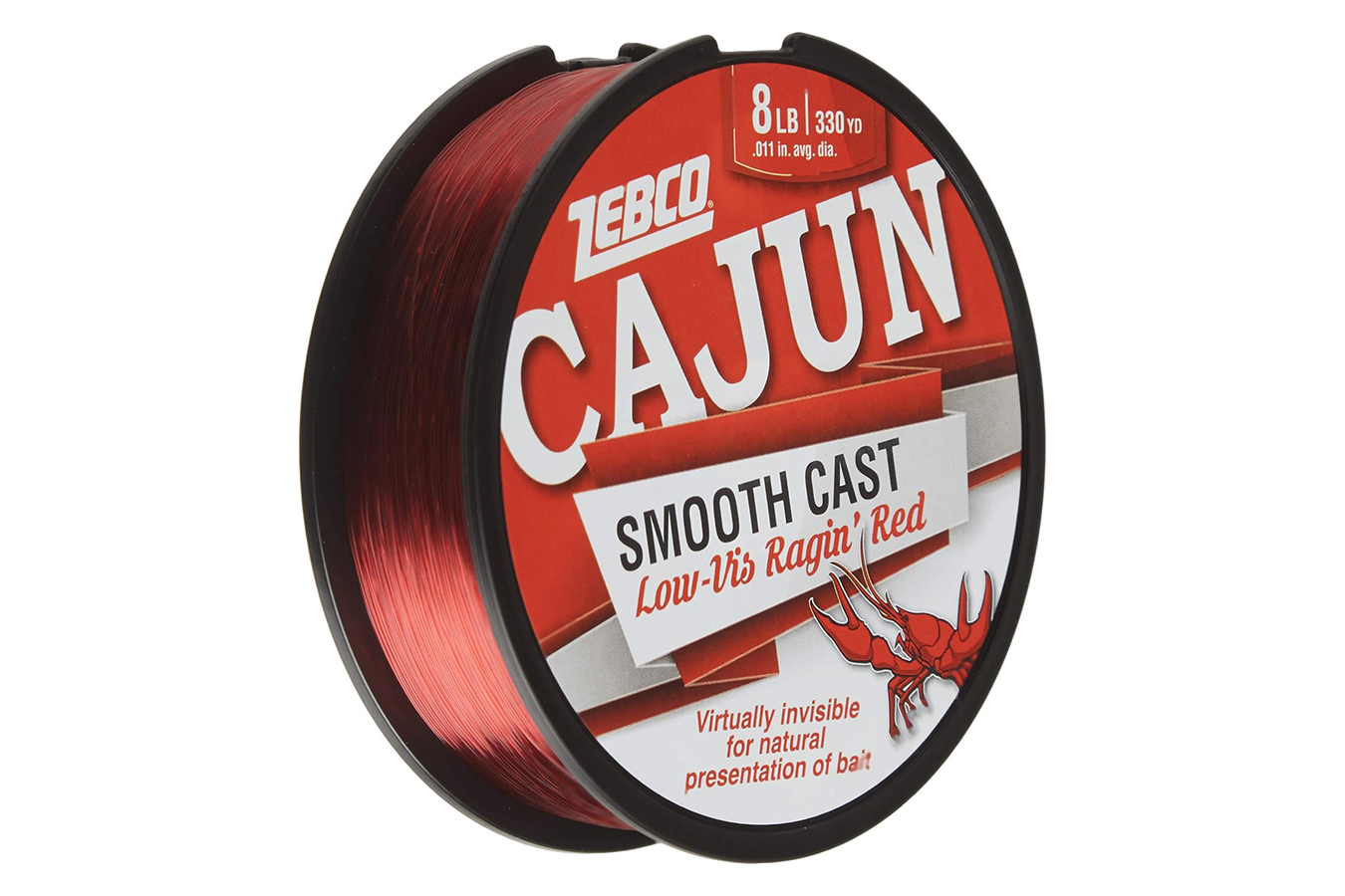 Zebco Cajun Low-Vis Ragin Red