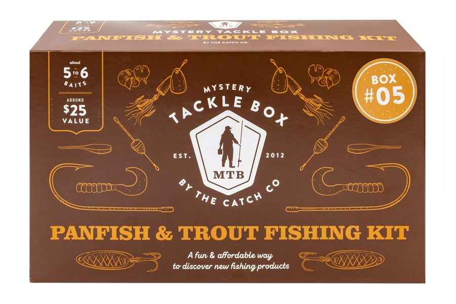 Catch Co Mystery Tackle Box - Panfish and Trout Kit