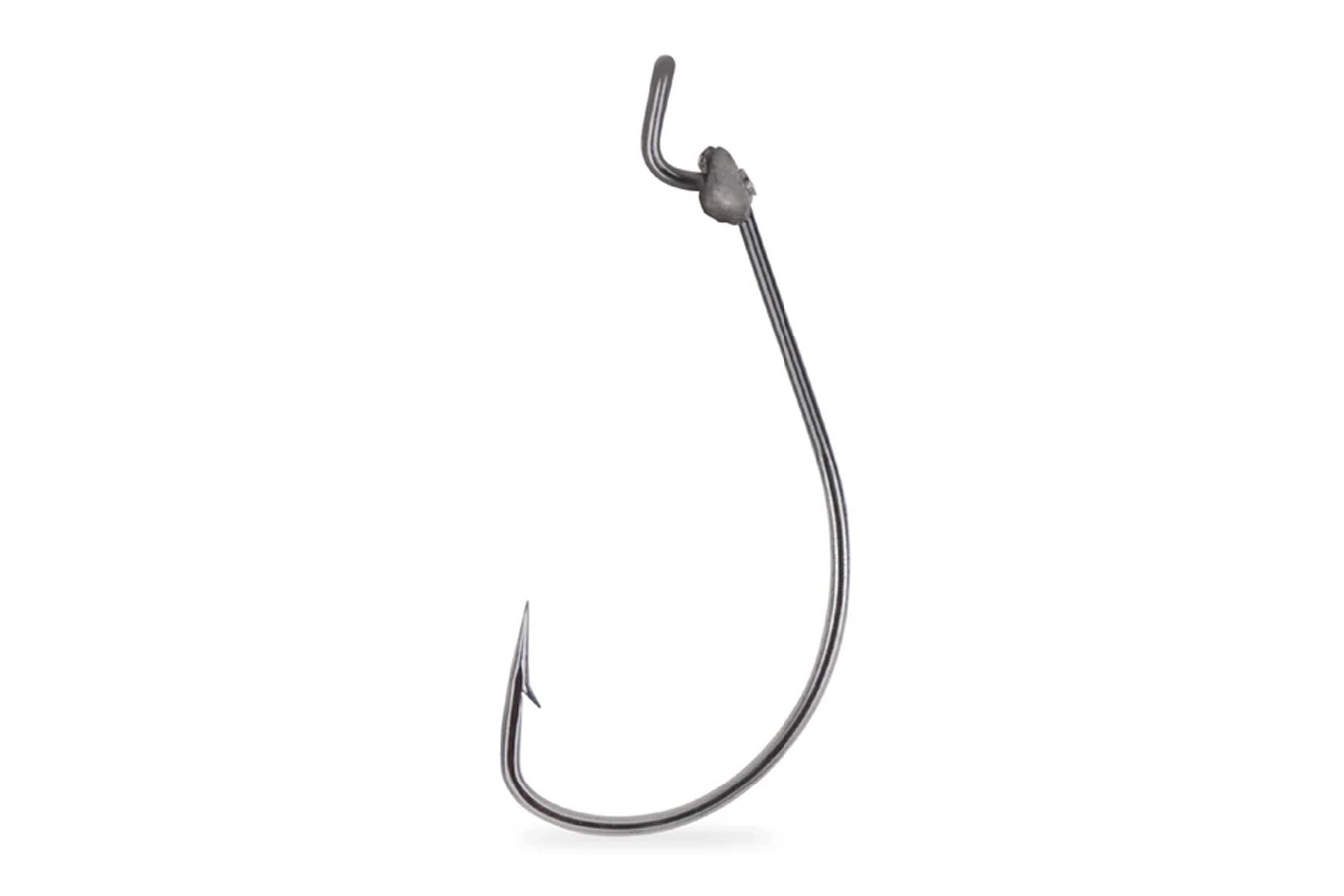 Mustad KVD Grip-Pin Hook 2X Fine 3/0 Black Nickel 5 Pack