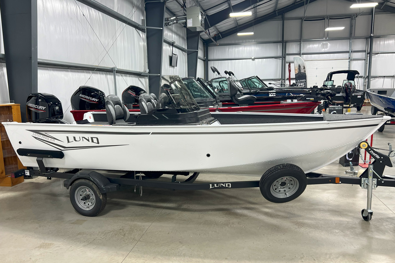 Lund 2025 1650 Angler SS W/ Motor & Trailer