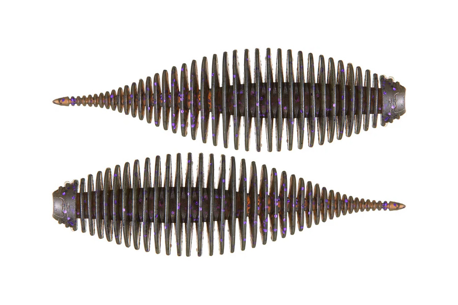 Geecrack Floating Elastomer Bellows Shad Soft Plastic Creature Bait - 3.8 Inch