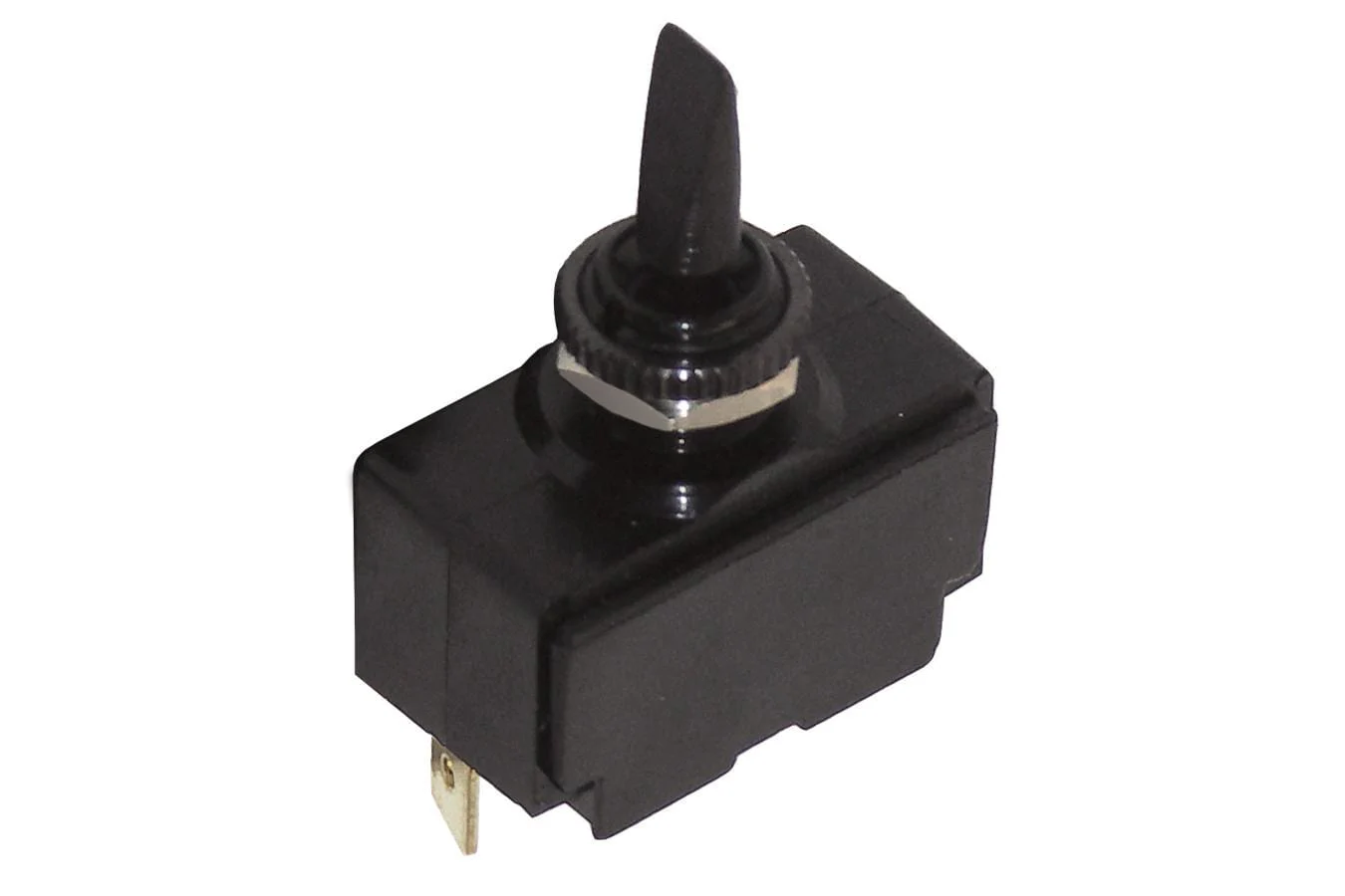 Th-marine Black On-Off Toggle Switch