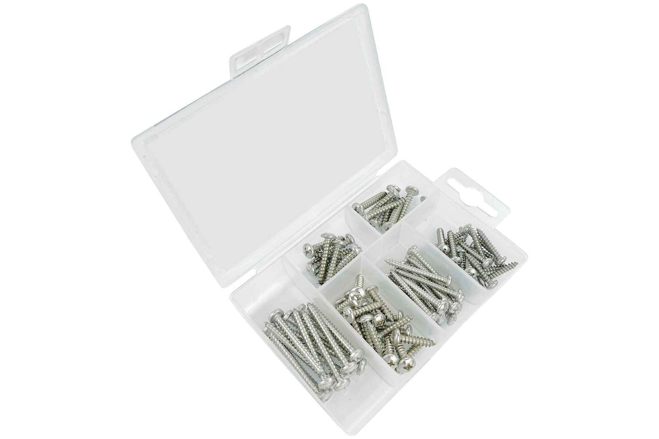 Th-marine Stainless Steel Pan Head Tapping Phillips Head Kit 84 PC