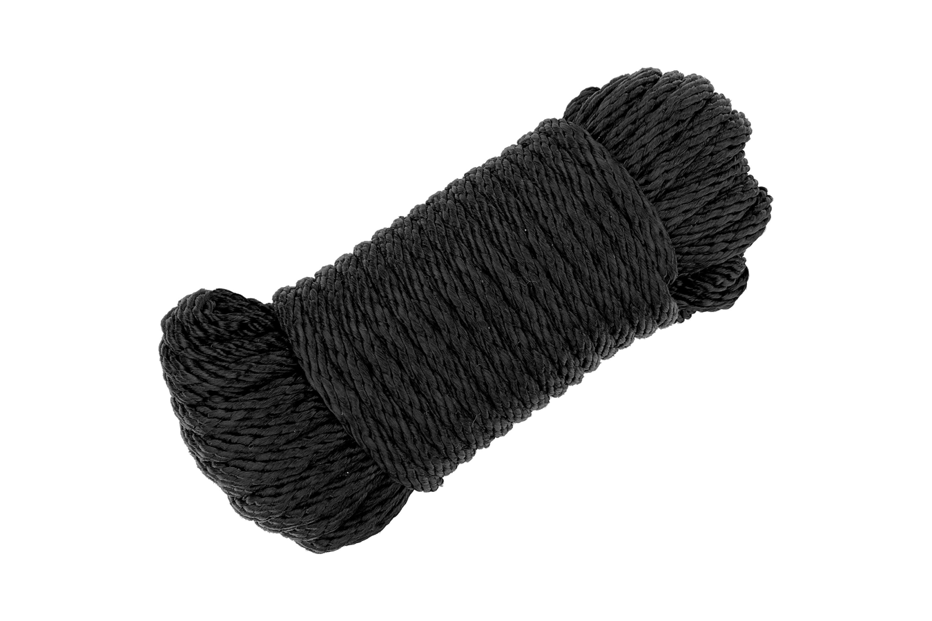 Th-marine Solid Braid MFP Utility Line - Black 5/16