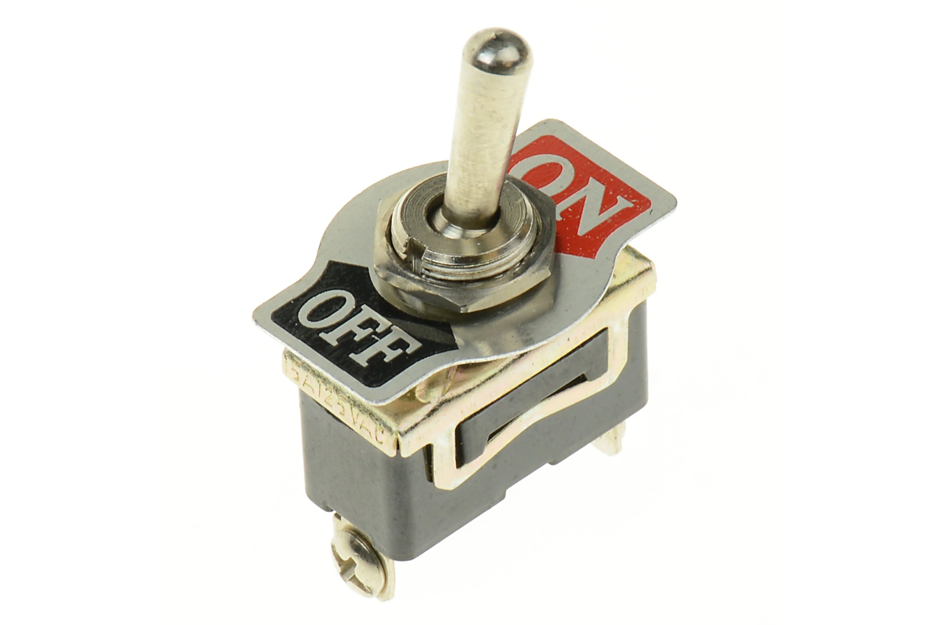 Th-marine Chrome Plated On-Off Toggle Switch