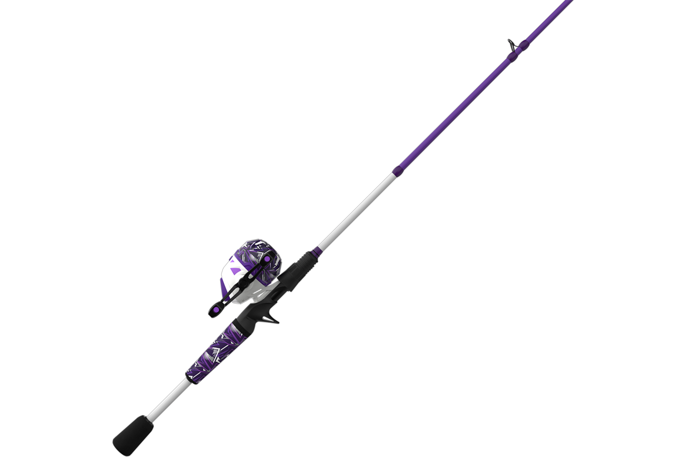 Zebco Roam Prism Purple 6 Foot Medium Spincast Combo