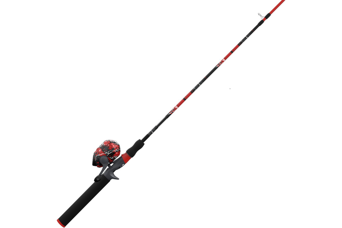 Zebco Splash Red 6 Foot Medium Spincast Combo