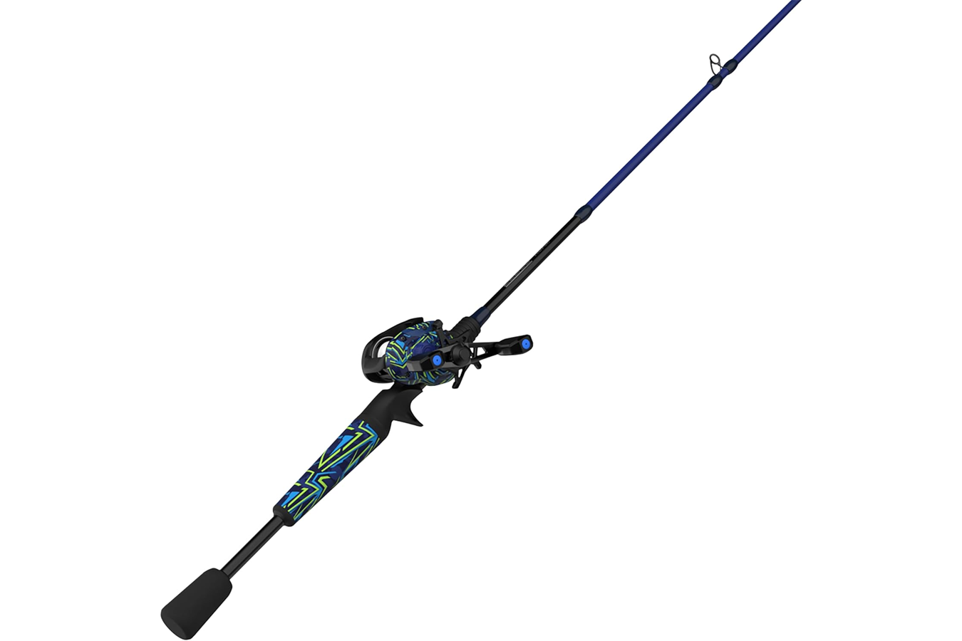 Zebco Roam 6 Foot 6 Inch Medium Heavy Fast RH Baitcast Combo with Blue Green Finish