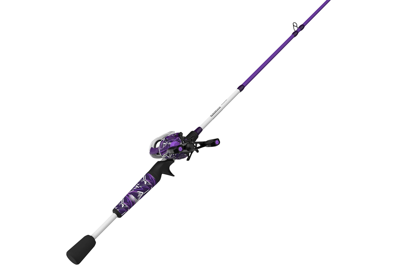 Zebco Roam 6 Foot 6 Inch Medium Heavy Fast RH Baitcast Combo with Purple Finish