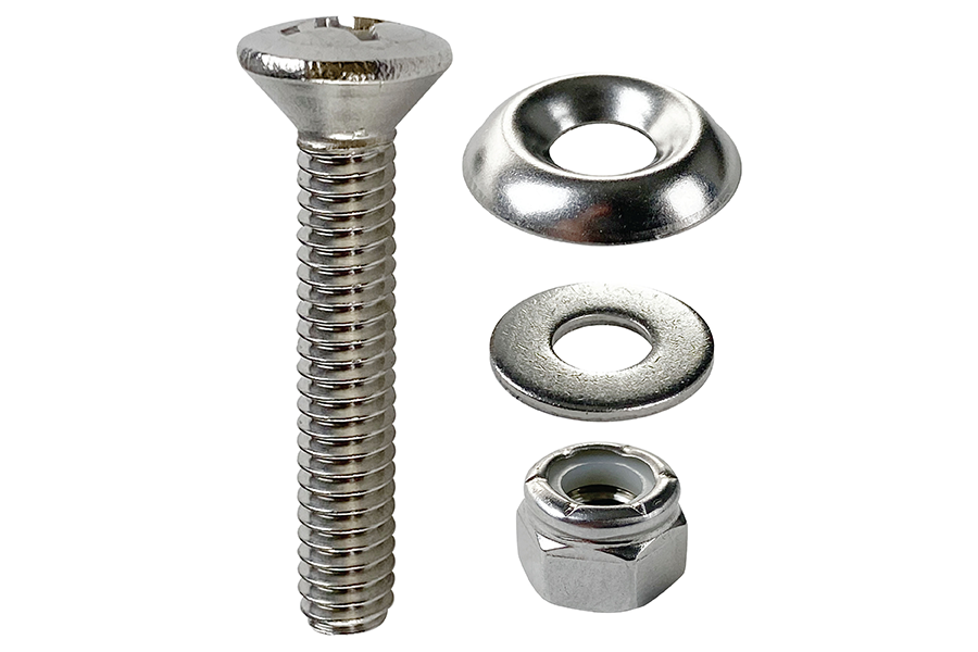 Th-marine Stainless Steel Oval Head Machine Phillips Head Kit