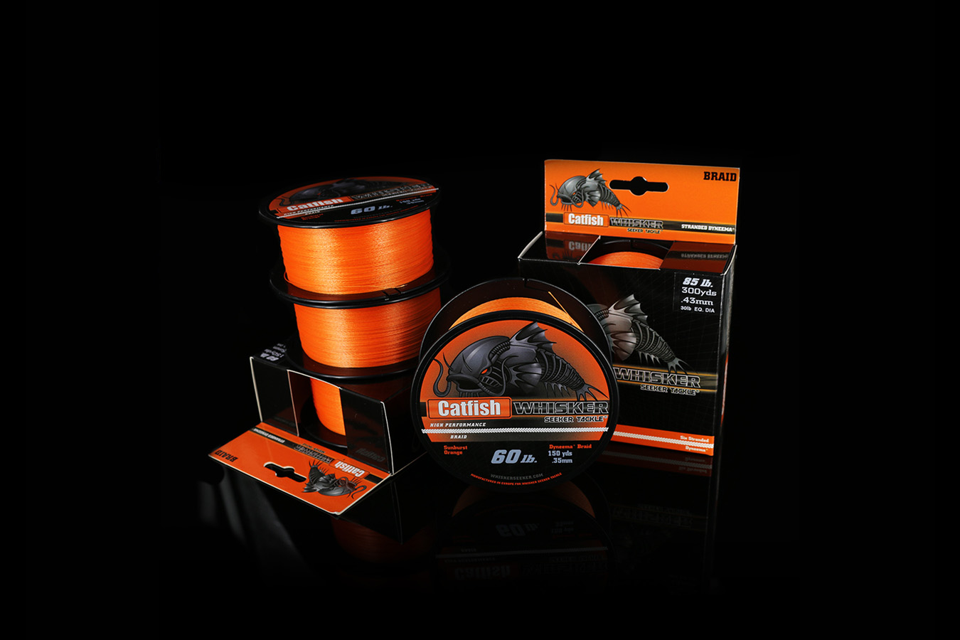 Whisker Seeker Braid Catfish Fishing Line 300 Yards