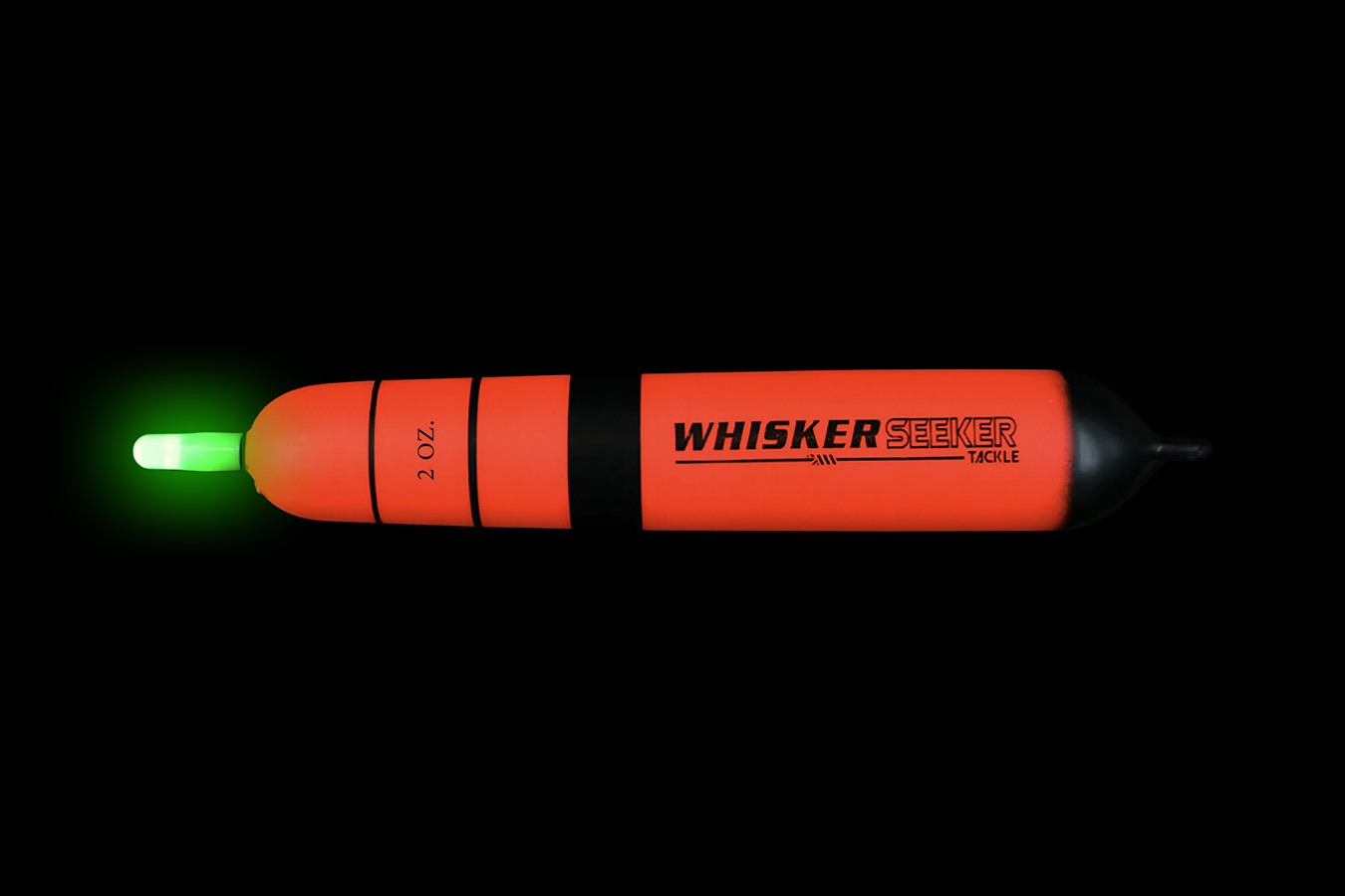 Whisker Seeker Weighted LED EVA Catfish Slip Floats 2oz - Orange