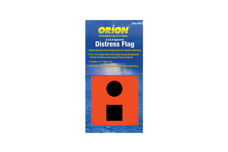 Orion Orange Distress Flag